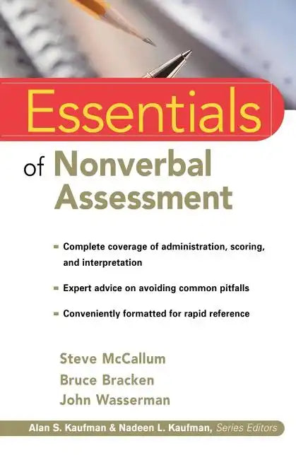 Essentials of Nonverbal Assessment - Paperback