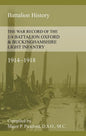 War Record of the 1/4 Battalion Oxford & Buckinghamshire Light Infantry 1914-1918 - Paperback