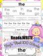 Read and Write Fry's First 100 Words: With 100 Sight Word Mini Books Write and Learn High Frequency Word Practice Pages That are Key to Reading Succes - Paperback