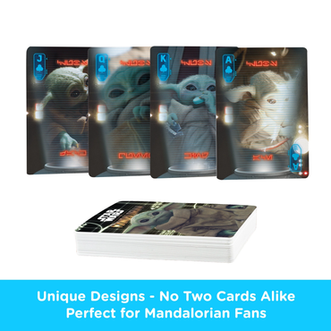 Star Wars The Mandalorian Grogu Playing Cards