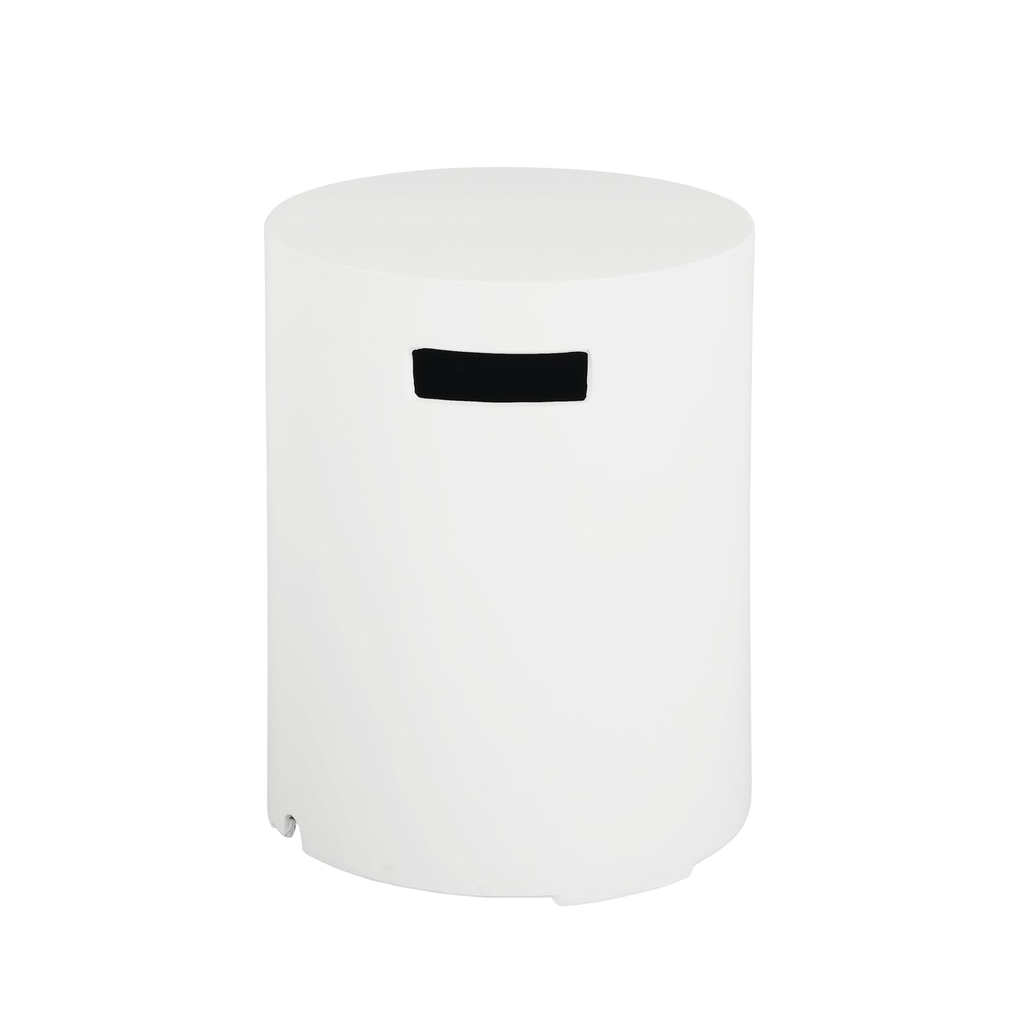 16x20 Inch MGO Propane Tank Holder Side Table, White