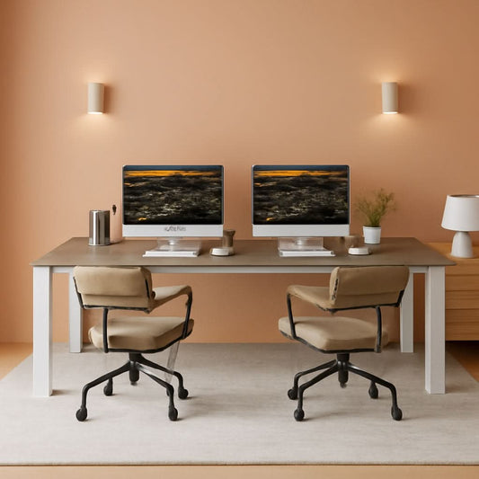 78.7 Inch Extra Long Computer Desk For Two People Office