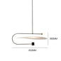 Nordic Minimalist Personalized Art Chandelier
