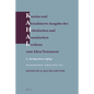 Konzise Und Aktualisierte Ausgabe Des Hebräischen Und Aramäischen Lexikons Zum Alten Testament: (New Edition - Paperback) - Paperback