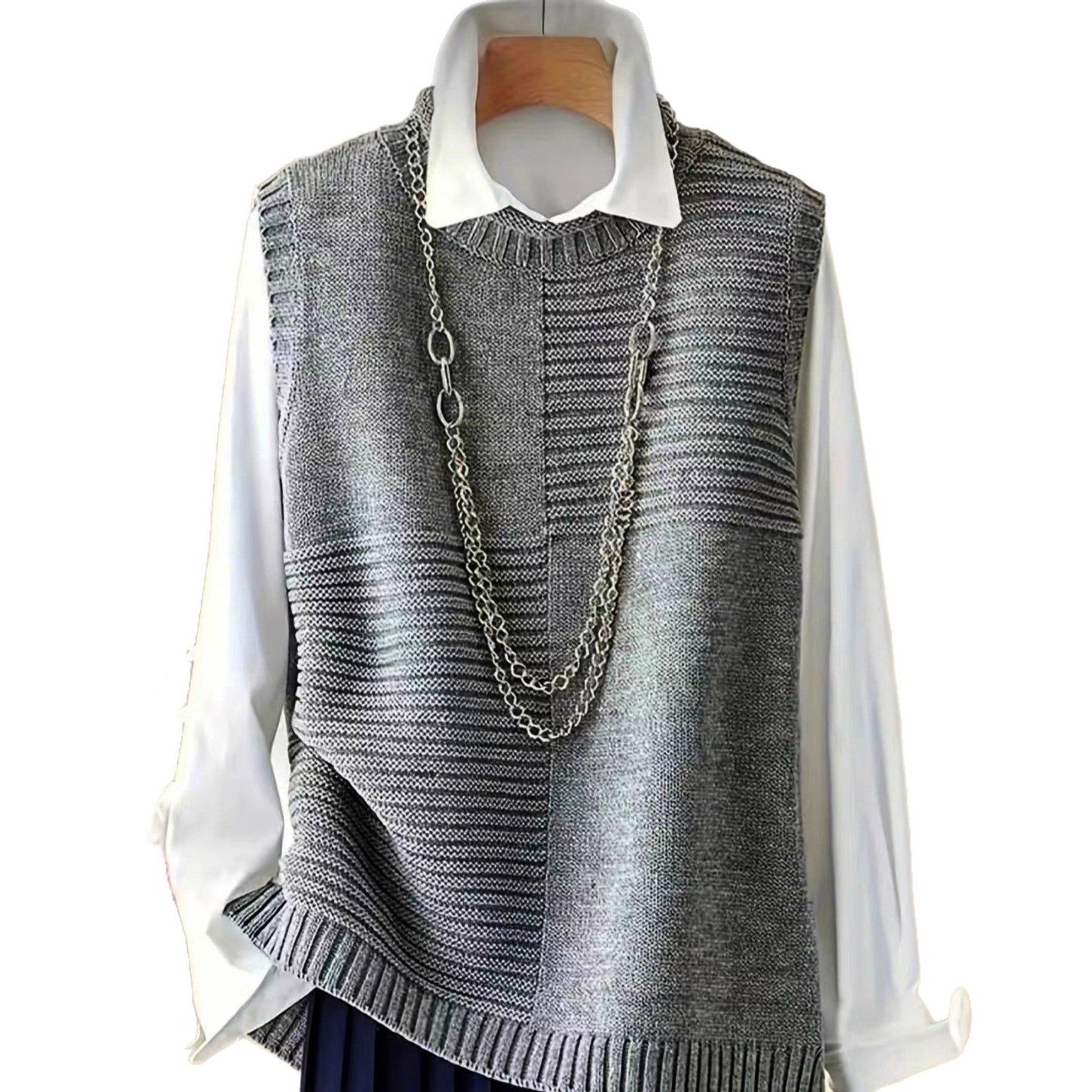 Womens Elegant Sleeveless Knitted Vest Top