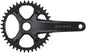 Shimano GRX FC-RX610-1 Crankset - 175mm 12-Speed 40t 110 BCD Hollowtech II Spindle Interface BLK