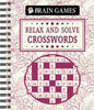 Brain Games - Relax and Solve: Crosswords (Toile) - Spiral