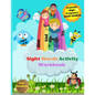 Amazing Sight Words Activity Book for Kids: Fun Activity Book to Trace, Find, Learn the High-Frequency Sight Words Kids Coloring Mandalas - Paperback