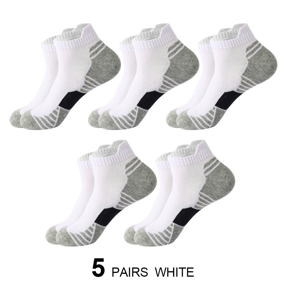 Mens Sweat-Absorbing Breathable Professional Sports Socks