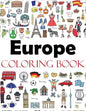 Europe Coloring Book - Paperback