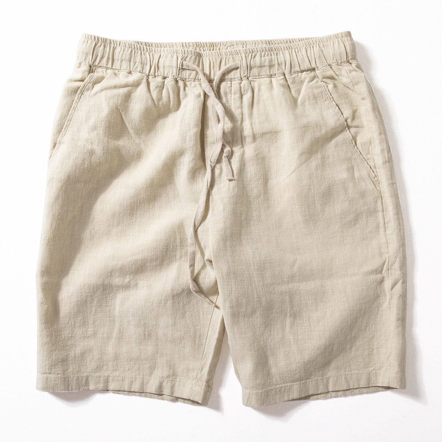 Men's Slim-fit Straight-leg Hemp Five-pocket Pants