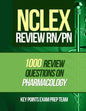 NCLEX Review RN/PN: 1000 Review Questions on Pharmacology - Paperback