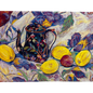 Tea Time Blank Greeting Card