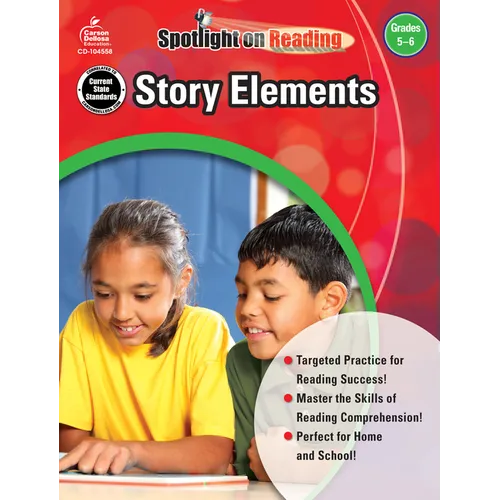 Story Elements, Grades 5 - 6 - Paperback