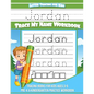 Jordan Letter Tracing for Kids Trace my Name Workbook: Tracing Books for Kids ages 3 - 5 Pre-K & Kindergarten Practice Workbook - Paperback