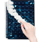 Fidget Spiral Notebook Push Pop Bubble Fidget Sensory Toy