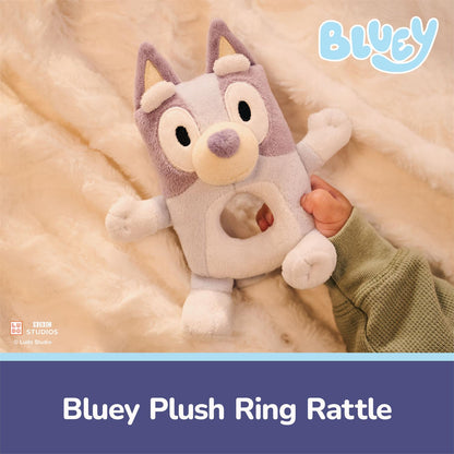 Bluey Ring Rattle (6-Inch Plush)