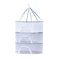 Fishing Net Hanging Dryer Bag Mesh Clothes Drying Basket Rack