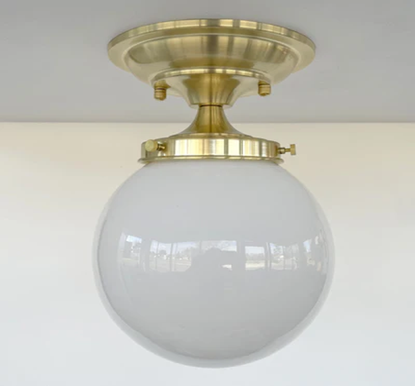BRASS Modern Ceiling Light Schoolhouse Flush Mount