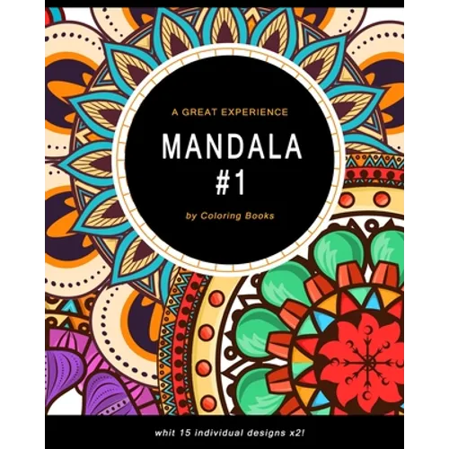 Mandala: Coloring Book For Adults, Fun, Easy, and Relaxing Mandalas Coloring Pages - Paperback