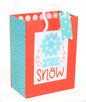 Small Lettering Gift Bag - Let It Snow