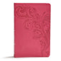 KJV Giant Print Reference Bible, Pink Leathertouch, Indexed - Imitation Leather