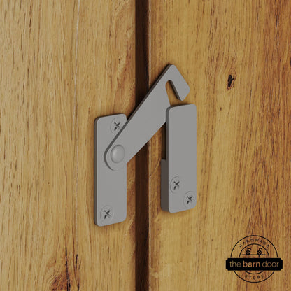 Barn Door Biparting Privacy Latch