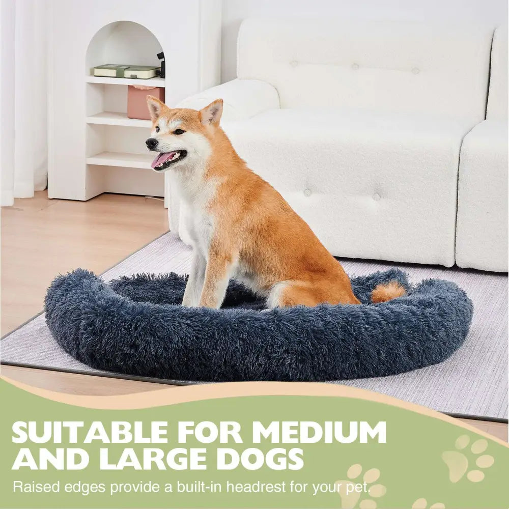 Fluffy Plush Dog Couch Bed Mat