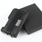 Men's Slim Metal Leather Wallet