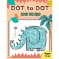 Dot to Dot Books for Kids Ages 4-8 Fun Animal Coloring: CUTE ELEPHANT Dot to Dot Books for Kids Ages 4-8 Fun Animal Coloring: Connect The Dots Books f - Paperback