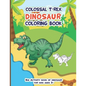 Colossal Trex Dinosaur Coloring Book, Big Activity Book of Dinosaur For Kids Ages 3+: Fantastic big animal coloring book gift for boys and girls with - Paperback