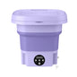 Foldable Laundry Machine with Detachable Drain Basket