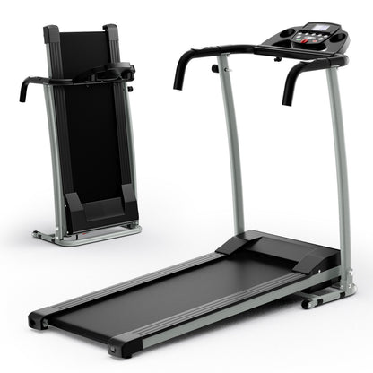 Folding Treadmill with 12 Preset Programs and LCD Display