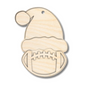 Unfinished Wood Layered Sports Christmas Ornaments | 10 Options | 5 Piece | 5" - 6" Tall | 1/8" Wood | Wood Craft DIY