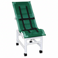 MJM International 191-XLC Reclining bath / shower chair (X-LARGE), with base & casters, 225 lbs weight capacity
