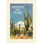 Vintage Lined Notebook Greetings from Tucson, Saguaros - Paperback