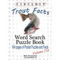 Circle It, Trout Facts, Pocket Size, Word Search, Puzzle Book - Paperback