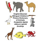 English-Bosnian Bilingual Children's Picture Dictionary of Animals - Paperback