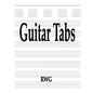 Guitar Tabs: 50 Pages 8.5" X 11" - Paperback