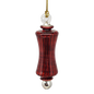 Shiny and Cute Egyptian Glass - Pinched Column - Red