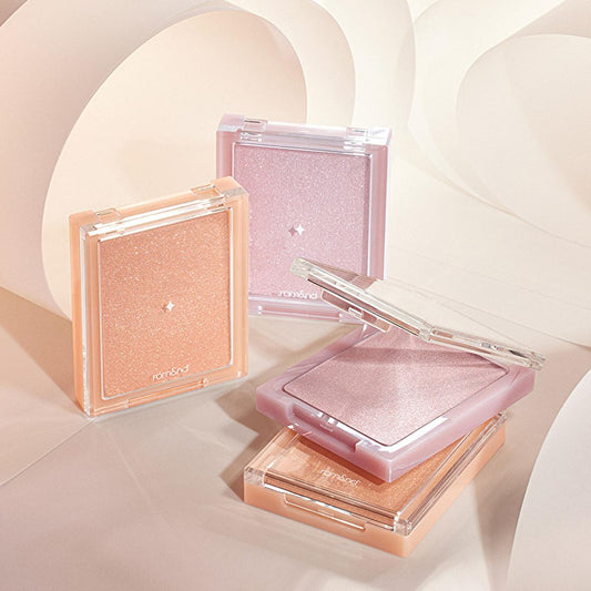 rom&nd See-Through Veillighter Highlighter for Natural Glow - Buildable, Lightweight Makeup