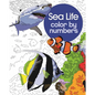 Sea Life Color by Numbers - Paperback