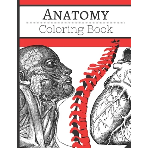 human anatomy coloring book: Anatomy Coloring book for Kids and adults Human Body Parts - Paperback