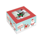 Bakery Box - 4 Cup Cakes or Cookies - Santa