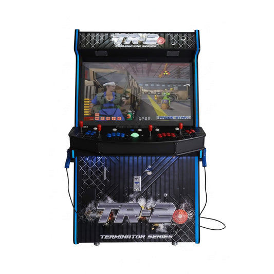 Full-Size Commercial Arcade Machine With Lightguns And Stools (SAK35690)