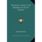 Sweeney Todd The Barber Of Fleet Street - Hardcover