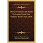 Diary Of Charles De Hault De Lassus From New Orleans To St Louis, 1836 - Paperback