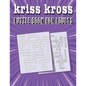 kriss kross puzzle book for adults: Criss Cross Crossword Activity Book - Paperback