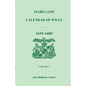 Maryland Calendar of Wills, Volume 1: 1635-1685 - Paperback