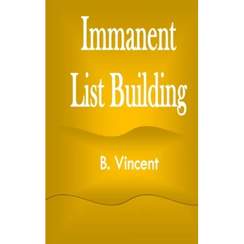 Immanent List Building - Paperback